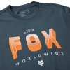 T-SHIRT FOX BLOCK 195 ORIGINAL DEEP COBALT L